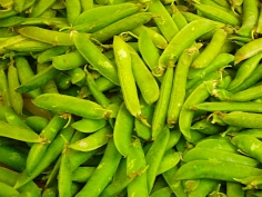 Fresh sweet peas
